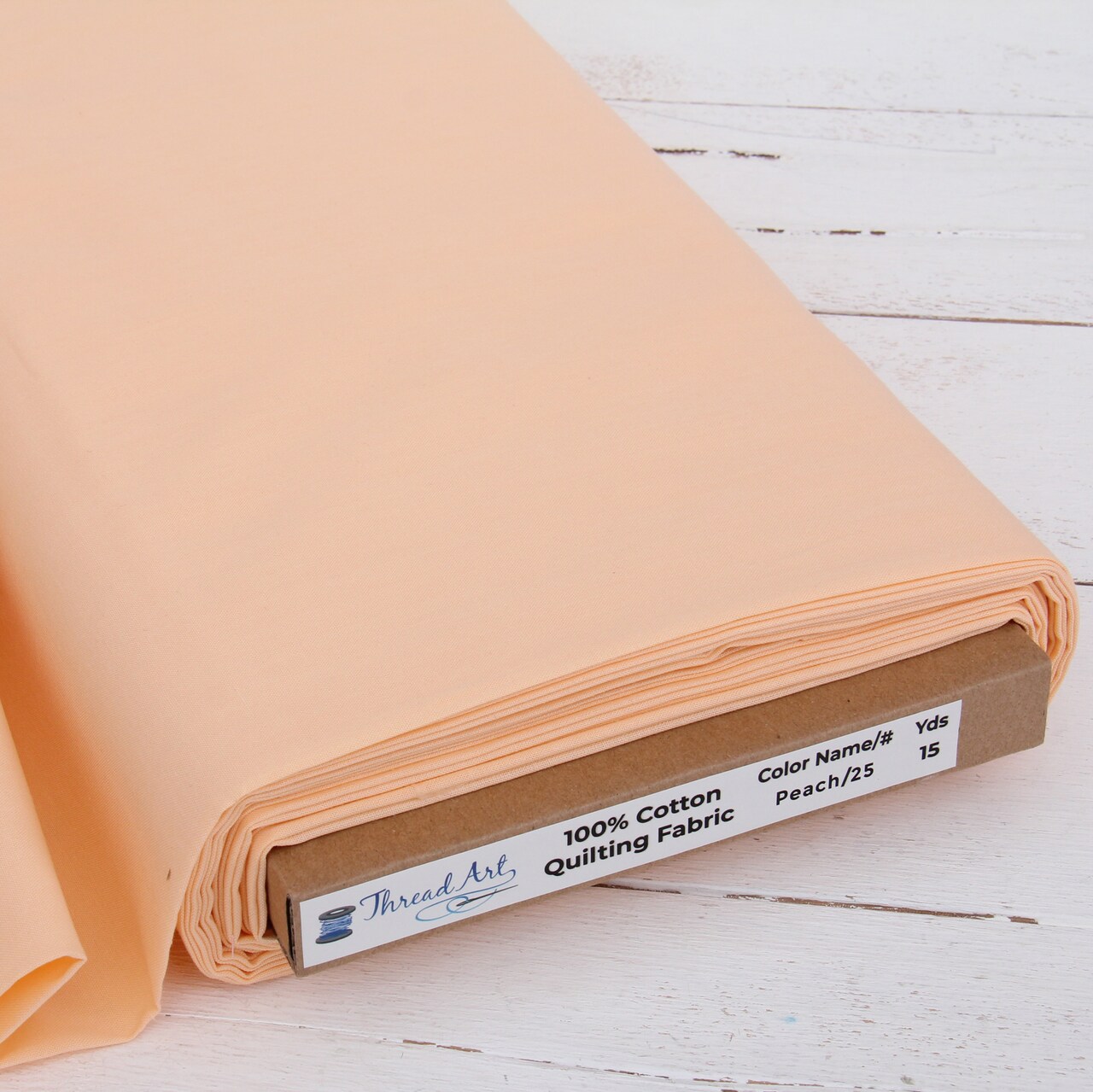 ThreadArt Premium Cotton Quilting Fabric - 44" Width - 100% Cotton - Quilting, Sewing, Crafts - 30 Colors Available - By the Yard, 3 Yard Cuts, or 10 Yard Cuts